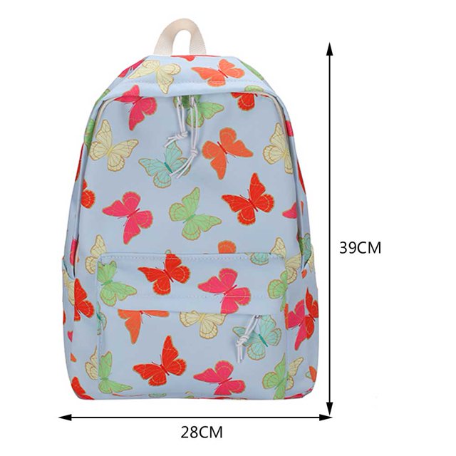Mochila escolar coreana para estudiantes, mochilas escolares blancas florales para chicas adolescentes, mochila bonita para mujer, bolsa para libros de marca, mochila de nailon Fivean unisex