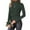 Army Green, variant on Women's Long Sleeve Turtleneck Tops Ribbed Knit Sweater Shirts Soft Casual Thermal Undershirts Tee
