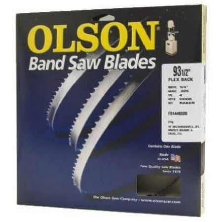 

Olson Saw 23193 Bandsaw Blade.5 x 93.5-In 3-TPI - Quantity 5