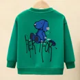 thumbnail image 3 of Sudaderas casuales con dibujos animados para niños y niñas, primavera y otoño de 2023, nueva moda infantil, jersey de cuello redondo, versátil, 3 of 5