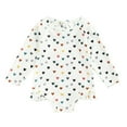 thumbnail image 1 of EIMELI 1-6Y Baby Girls Swimwear Long Sleeve Round Neck Ruffle Bathing Suit Children Beach Wear, 1 of 9