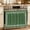 Green, variant on Brown Tree Branches Oven Skirt Curtain 32"Wx24"L, Waterproof Ruffled Stove Cover Skirt with 8 Ribbon Ties, Vintage Nature Brown Ombre Decorative Oven Door Curtains Drapes for Kitchen Cabinet Storage