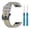 Grayish yellow, variant on applies Garmin fenix7X pro silicone strap Garmin Epix Pro two-color strap wrist,20mm quick break horizontal stripe two-color,20mm strap with tool knife 28g.