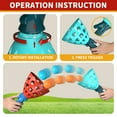 thumbnail image 3 of Lucky Doug Pop Catch Ball Game Toys for Kids - Outdoor Game Toys, Catch Toys, Backyard Game, Lawn Game, Beach Game - Kids Catch Ball Game Toys with 4 Launcher 20 Balls, 3 of 10