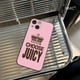 thumbnail image 4 of J-juicy c-couture-funda de teléfono para Iphone, carcasa suave de esqueleto oscuro para modelos 15, 14, 12, 11, 13 Pro Max, Mini, X, XR, XS, 7, 8 Max, SE, 2020, 4 of 5