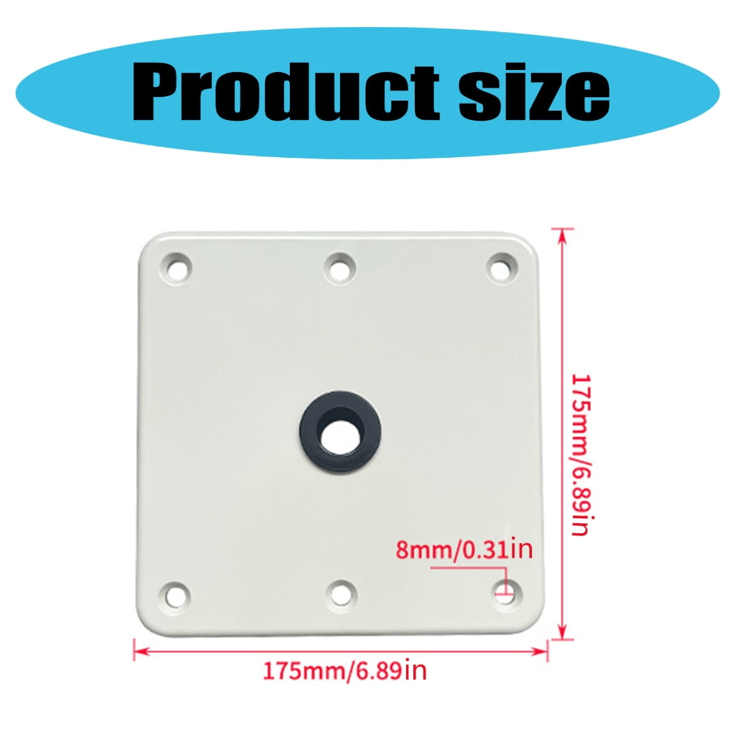 Corrosions Seating Pedestals Aluminum Alloy Suitable for Fishing and Watercrafts Canoes Outdoor and Marine Use