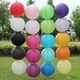 thumbnail image 2 of Coffee Chinese Round Paper Lantern Balloon Lamp Ball Light Supplies Halloween Wedding Party Home festival Decoration lanterns, 2 of 5