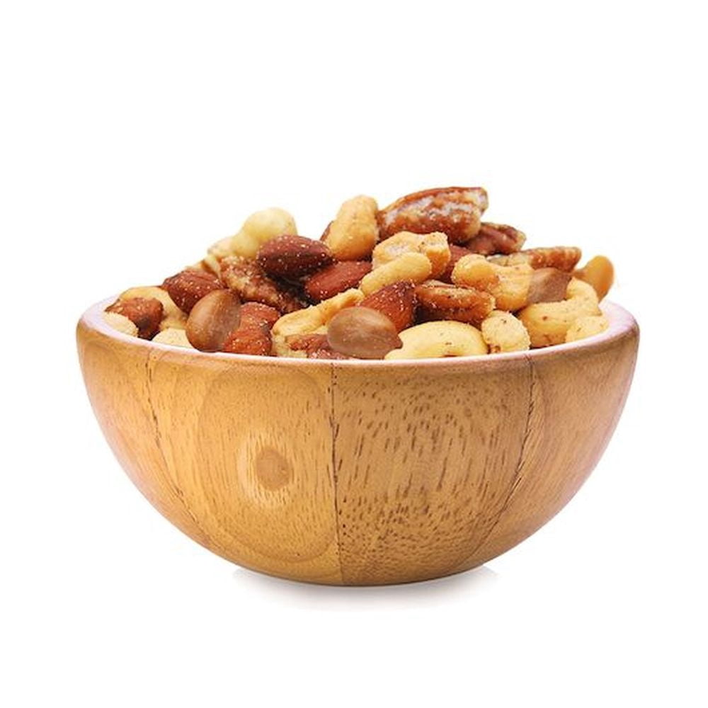 Azar 50 Percent Peanut Oil Roasted Salted Mixed Nuts, 2 Pound -- 3 per Case.