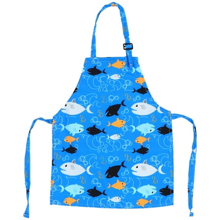 

Kid Apron Adjustable Kitchen Cooking Chef Apron Children Painting Apron