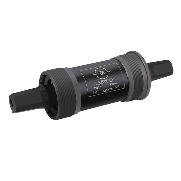 Bottom Bracket, 6 Size Square Hole Tapered Spindle Crank for 68mm , 126mm