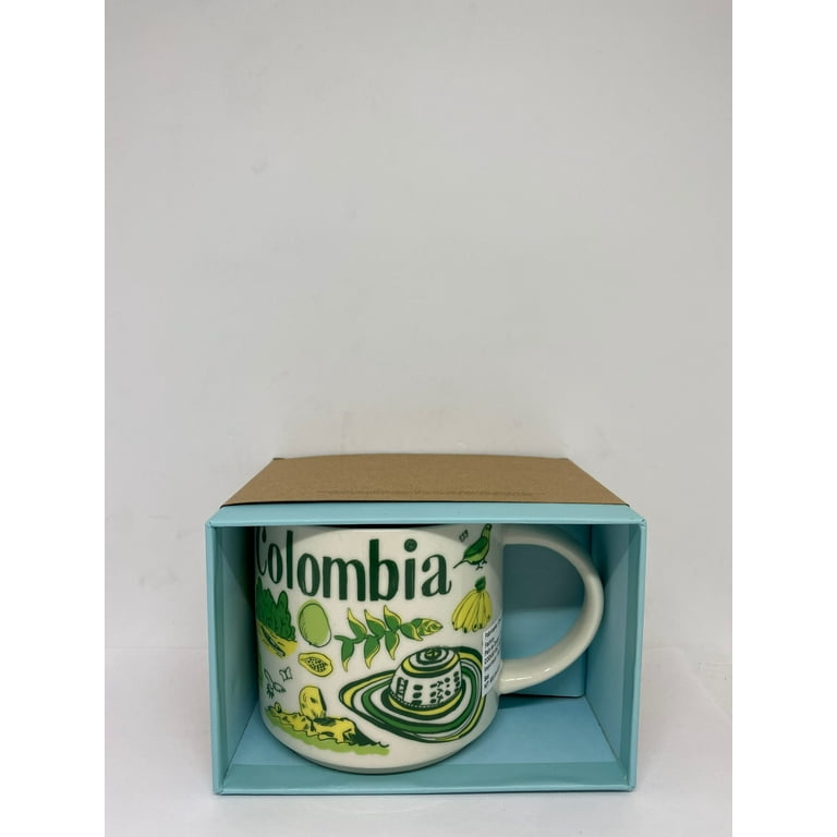 Starbucks Been There Series Colombia Ceramic Coffee Mug New with Box -  Walmart.com
