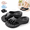 Black, variant on Toe Separating Sandals for Women, EVA Thick Sole Arch Support Slide Slippers for Indoor and Outdoor Use