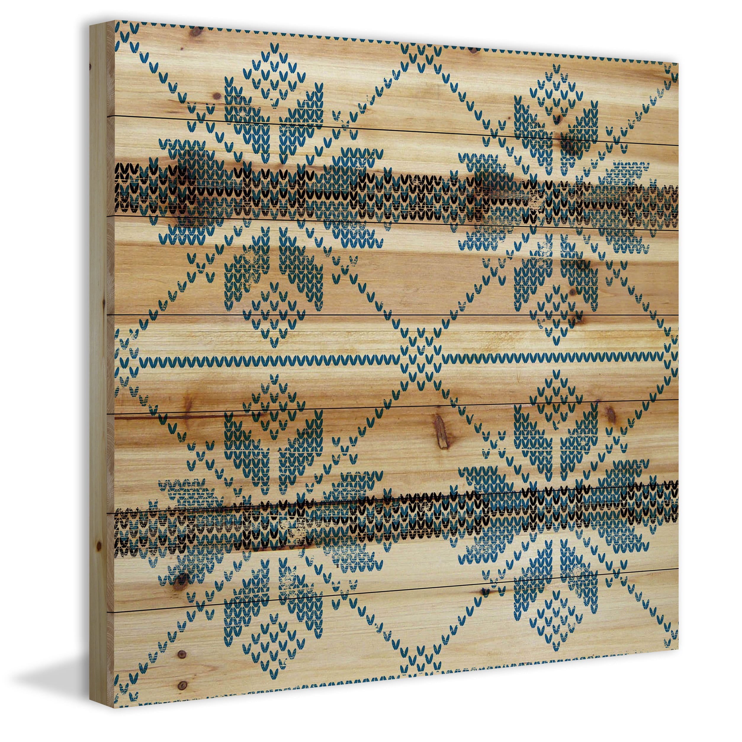 Marmont Hill 'Four Corners' Print on Wood
