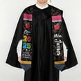 thumbnail image 4 of Custom Teacher Graduation Stole Class Of 2025, Teacher Stole 2025,Teacher Stole, Pencil Stole Graduation For Teachers, Sash For Teacher, 4 of 9