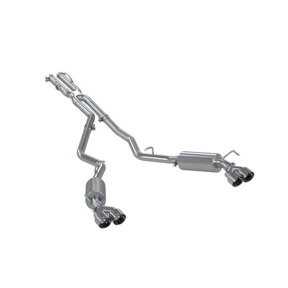 Mbrp Exhaust S5205al Armor Lite Cat Back Performance Exhaust System Fits select: 2020-2023 FORD EXPLORER ST, 2020-2023 LINCOLN AVIATOR