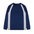 thumbnail image 1 of Camiseta de entrenamiento de manga larga con media cremallera para hombre, top transpirable de verano - Poliéster (L-XXXXXL), 1 of 4
