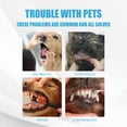 thumbnail image 3 of pet toothpaste for dogs with bad breath and tartar cleaning, cat oral care, edible and refreshing toothpaste, 3 of 5