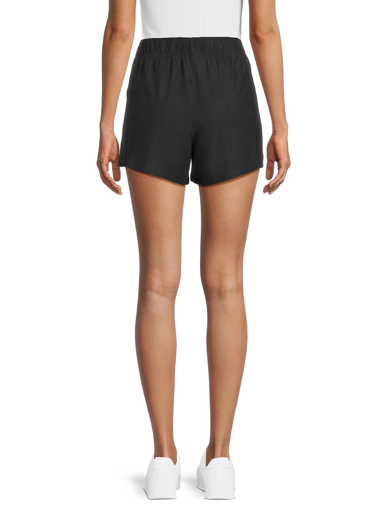 Athletic Works Women's and Women’s Plus Size ButterCore Soft Performance Gym Shorts, Sizes XS-4X