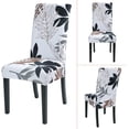 thumbnail image 5 of Dining Room Chair Covers Slipcovers Set of 4, Spandex Super Fit Stretch Removable Washable Kitchen Parsons Chair Covers Protector for Dining Room,Hotel,Ceremony, 5 of 6