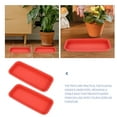 thumbnail image 3 of BRIGHTFUFU 2Ud Bandejas De Para Plantas En Color Con Material Duradero Y, 3 of 8
