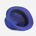 thumbnail image 6 of Straw Hat Summer Breathable Mesh Pork Pie Hat for Men, Lightweight Packable Sun Protection Beach Outdoor Jazz Cap, Classic Bowler Hat Travel Party, 6 of 6