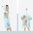 thumbnail image 2 of BULLPIANO Toddler Kids Baby Girls Boys Beach Towel with Hood Swim Cover Up Bath Towel Surf Poncho Beach Cover Ups, 2 of 8
