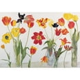 thumbnail image 3 of Blackadder, Elizabeth 14x11 Black Modern Framed Museum Art Print Titled - Red and Yellow Tulips, 3 of 5