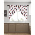 thumbnail image 4 of Swag Curtains, Independence Day American Flag Eagle Rod Pocket Kitchen Curtains Valances Tier Curtains Swag Valance Curtains for Bedroom Living Room 36" x 36", 2 Panels, 4 of 6
