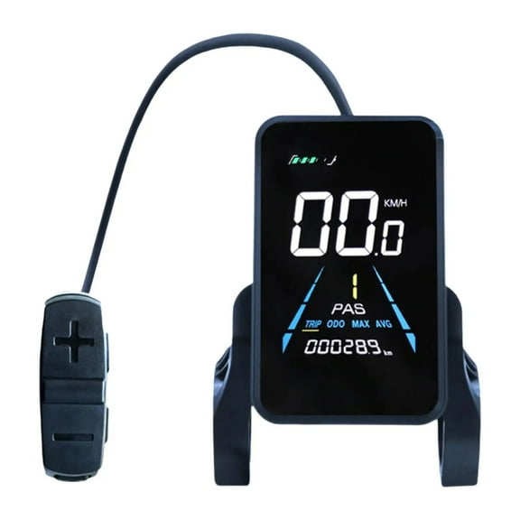 Electric Bike Digital Dashboards Waterproofed Bike Modification Instrument Panel Multiple Themes Speed Power Time Display