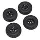 thumbnail image 1 of 4x de neumáticos de llantas de goma para Axial SCX24 90081 00001 000002 1:24 Piezas de actualización de camión de vehículo RC Negro A Macarena neumáticos de coche rc, 1 of 8