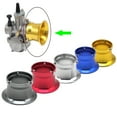 thumbnail image 1 of Flmtop 50mm Air Filter Interface Cup Horn Velocity Stack for 24/26/28/30mm Carburetor, 1 of 7