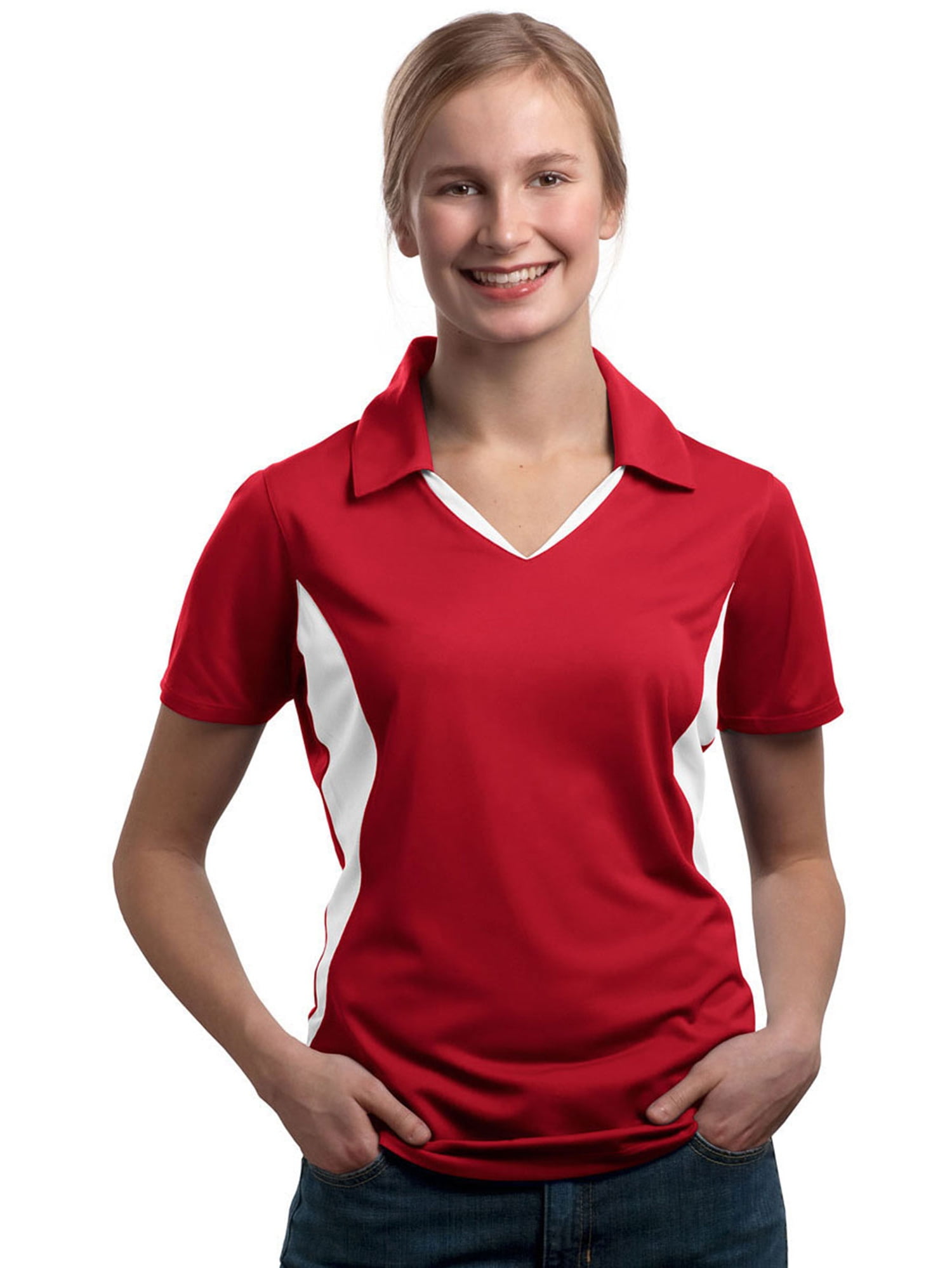 walmart womens polo shirts