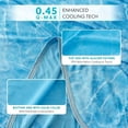 thumbnail image 4 of 1pc Cooling Blanket Suitable for Hot Sleepers & Night Sweats, Cooling Summer Quilt Air Conditioner Blanket, 4 of 6