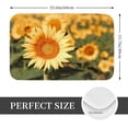 thumbnail image 2 of Gukieu Golden Sunflower In Field Print Dust-proof Floor Mats, Water-absorbent and Non-slip Flannel Door Mats 16x24in, Home Decoration Suitable for Kitchen, Bathroom, Garage, 2 of 7