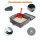 thumbnail image 4 of Arenero Portátil para Gato JAKLENA22 Negro Impermeable y Plegable, 4 of 8