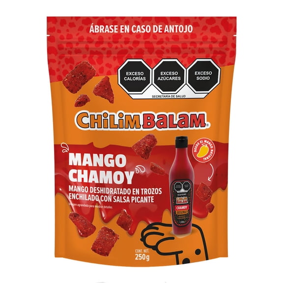 Mango Chilim Balam mango deshidratado en trozos enchilado con salsa picante 250g