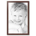 thumbnail image 2 of ArtToFrames 24" x 38" Honors Mahogany with Gold Picture Frame, 24x38 inch Brown Wood Poster Frame (WOM-5156), 2 of 7