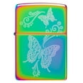 thumbnail image 2 of Zippo Butterfly Design Multi-Color Pocket Lighter, 2 of 6