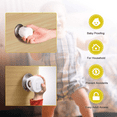 thumbnail image 3 of 4-Pack Childproof Door Knob Covers - Easy to Install Child Safety Door Knob Cover with No Tools Needed - Reusable, White Baby Proof Door Knob Covers - Door Safety for Kids, 3 of 7