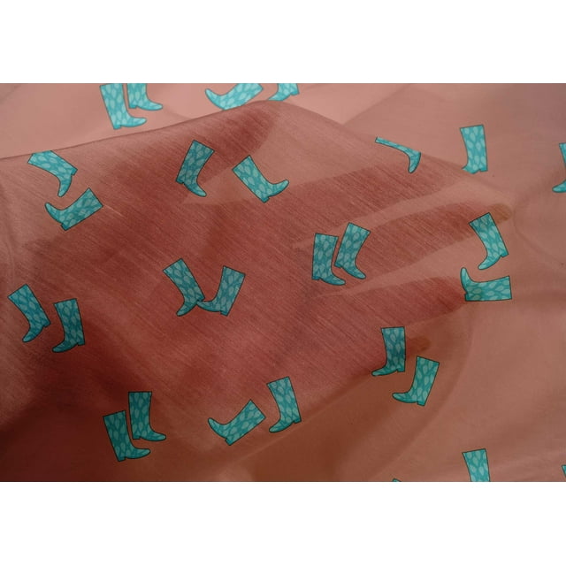 oneOone Bottes en Tissu Coton Soie Tissu Imprimé Mode au Mètre 42 Pouces de Large