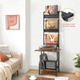 thumbnail image 6 of Olakee Record Player Stand with Vinyl Storage up to 200 Albums, Turntable Stand, 6 of 8