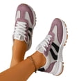 thumbnail image 4 of Willtoo Women's 2026 Thick Sole Fashion Sneakers Breathable Comfortable Walking Shoes Non-Slip Rubber Sole Tennis Shoes All Seasons, 4 of 5