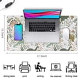 thumbnail image 5 of Long Mouse Pads for Desk,Colorful Dinosaurs Floral Pattern Desk Mats on Top Of Desks, Desk Mouse Pad Extra Large with 3mm Non-Slip Base and Stitched Edge for Gaming,Office,Work,Home 31.5"x15.7", 5 of 6