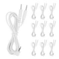 thumbnail image 4 of Cable TENS, 10 unids/bolsa, Cable conductor de electrodo CC, Cable TENS, valor inmejorable, 4 of 8