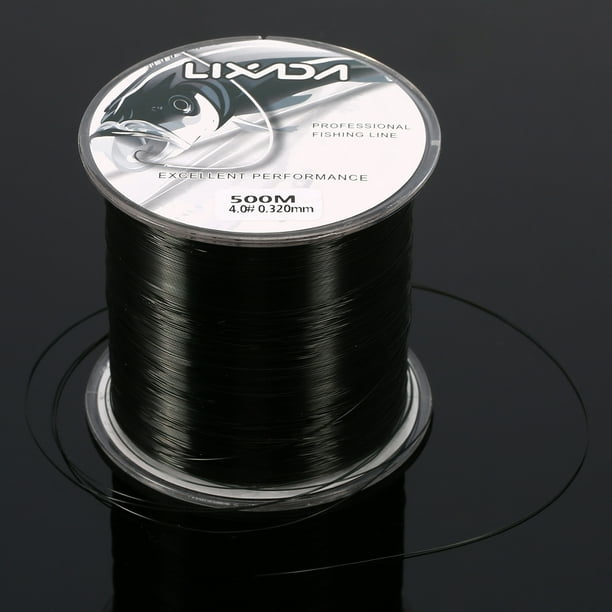 Flyflise 500m 0.8 - 8.0 Nylon Fishing Line Durable Monofilament Rock Sea Fishing Line Thread Black 0.8