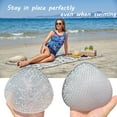 thumbnail image 3 of BIMEI Butterfly Silicone Bra Inserts Breast Enhancers,Triangle Gel Breast Forms,Waterproof Reusable Breathable, Padding Enhancers for Bikini Swimsuit,1 Pair,Clear,#2, 3 of 10