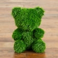 thumbnail image 3 of Nearly Natural 14in. UV Resistant Artificial Grass Garden Plush Topiary Bear (Indoor/Outdoor), 3 of 9