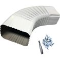 4x5 Gutter Downspout Elbow (A&B Elbows) lor Matched Installation Screws Included (B Elbow