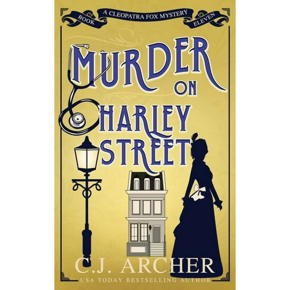 Cleopatra Fox Mysteries Murder on Harley Street, Book 11, (Paperback)