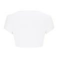 thumbnail image 5 of White S WIZUTIZ T Shirts for Women Flash Deals Plus Cotton Linen Sports Tops Round Neck Cotton Soft Short Sleeve Blouse Plain Solid Tshirt Fluffy Elegant Tee Shirts Casual Fashion Ladies Tshirts, 5 of 5